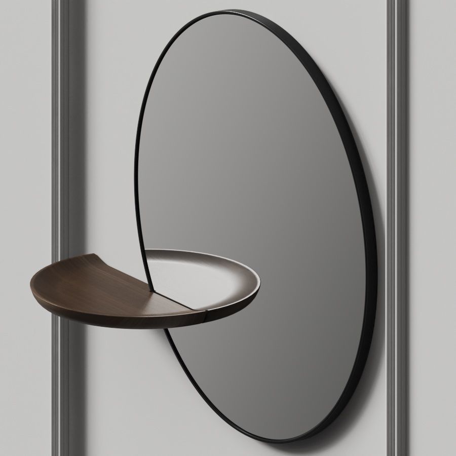 Pianca Contralto Mirror 3D model_1