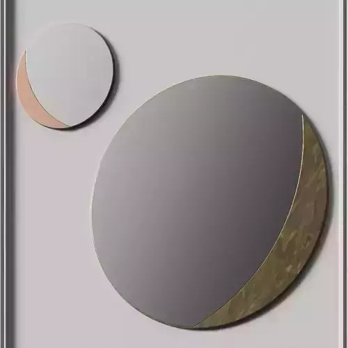 Kyohei and Miranda Crescent Wall Mirrors
