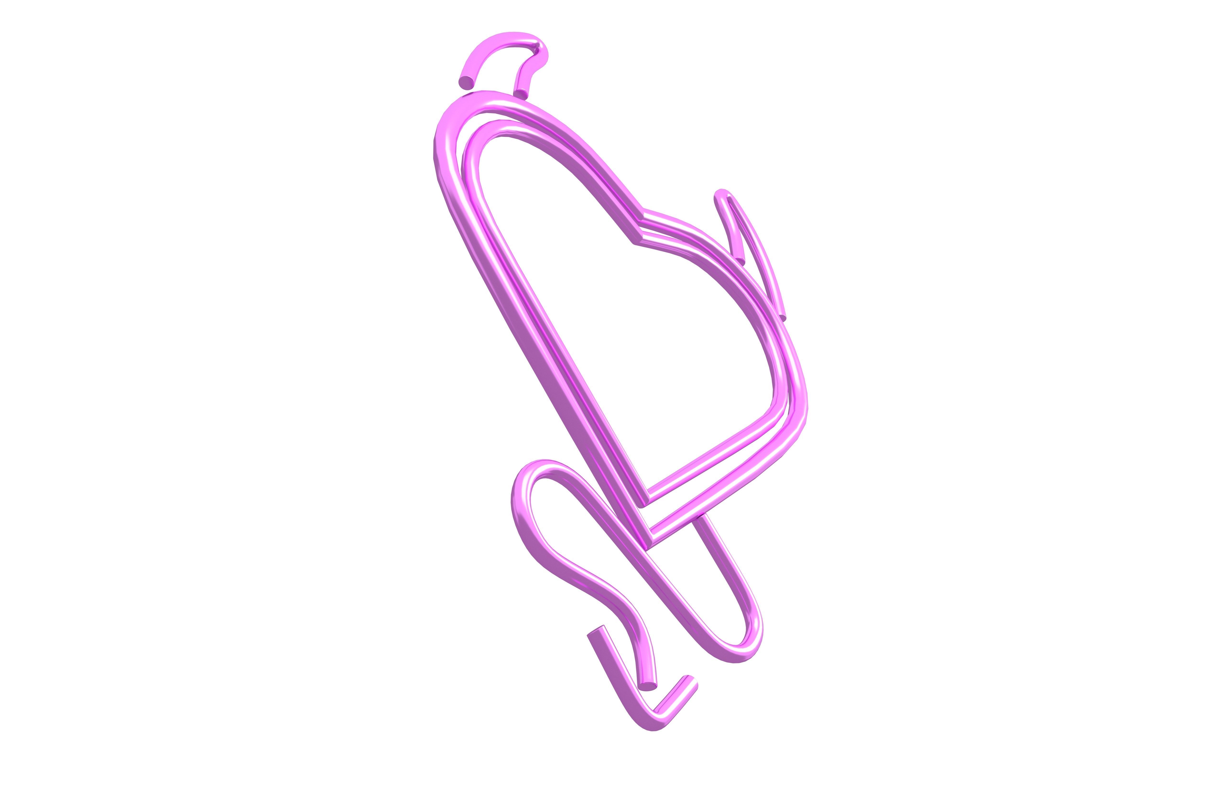 Devil Heart Emblem v1 006 Low-poly 3D model_2