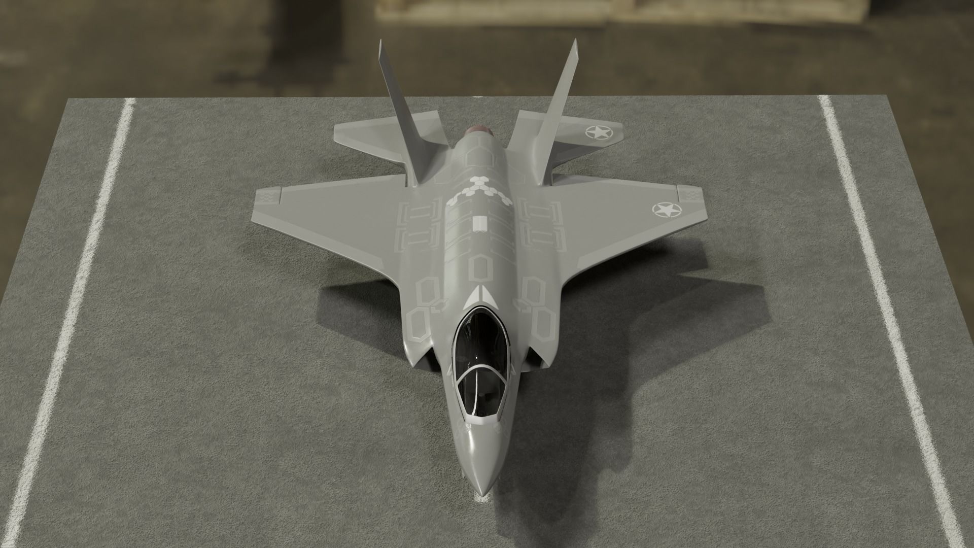 F-35 LIGHTNING2 Free 3D model_4