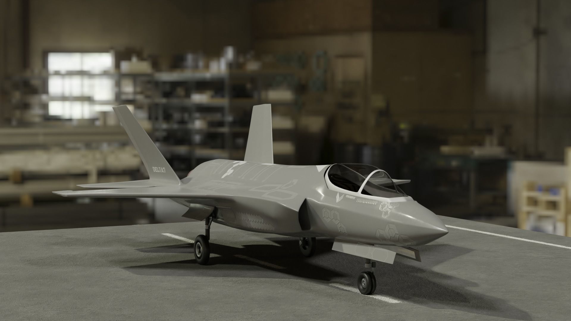 F-35 LIGHTNING2 Free 3D model_9