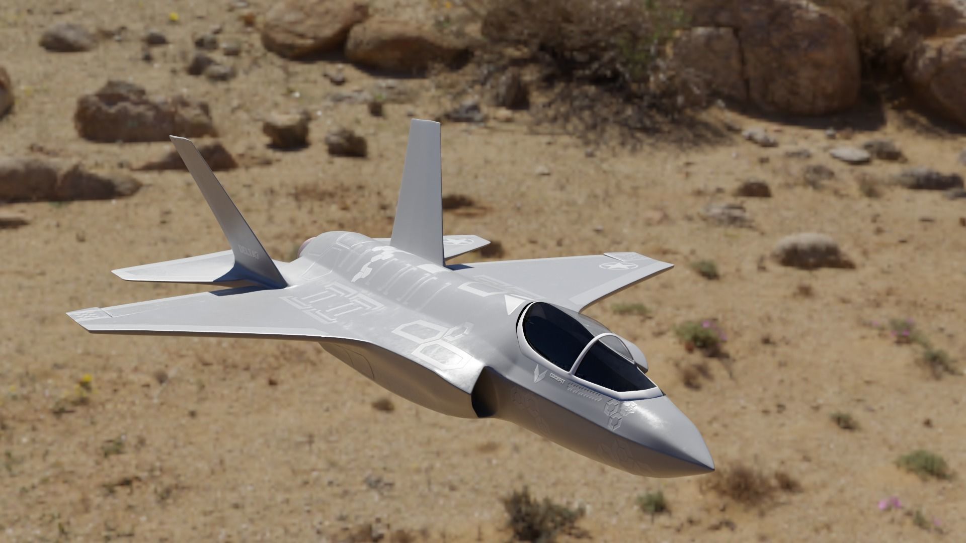 F-35 LIGHTNING2 Free 3D model_5