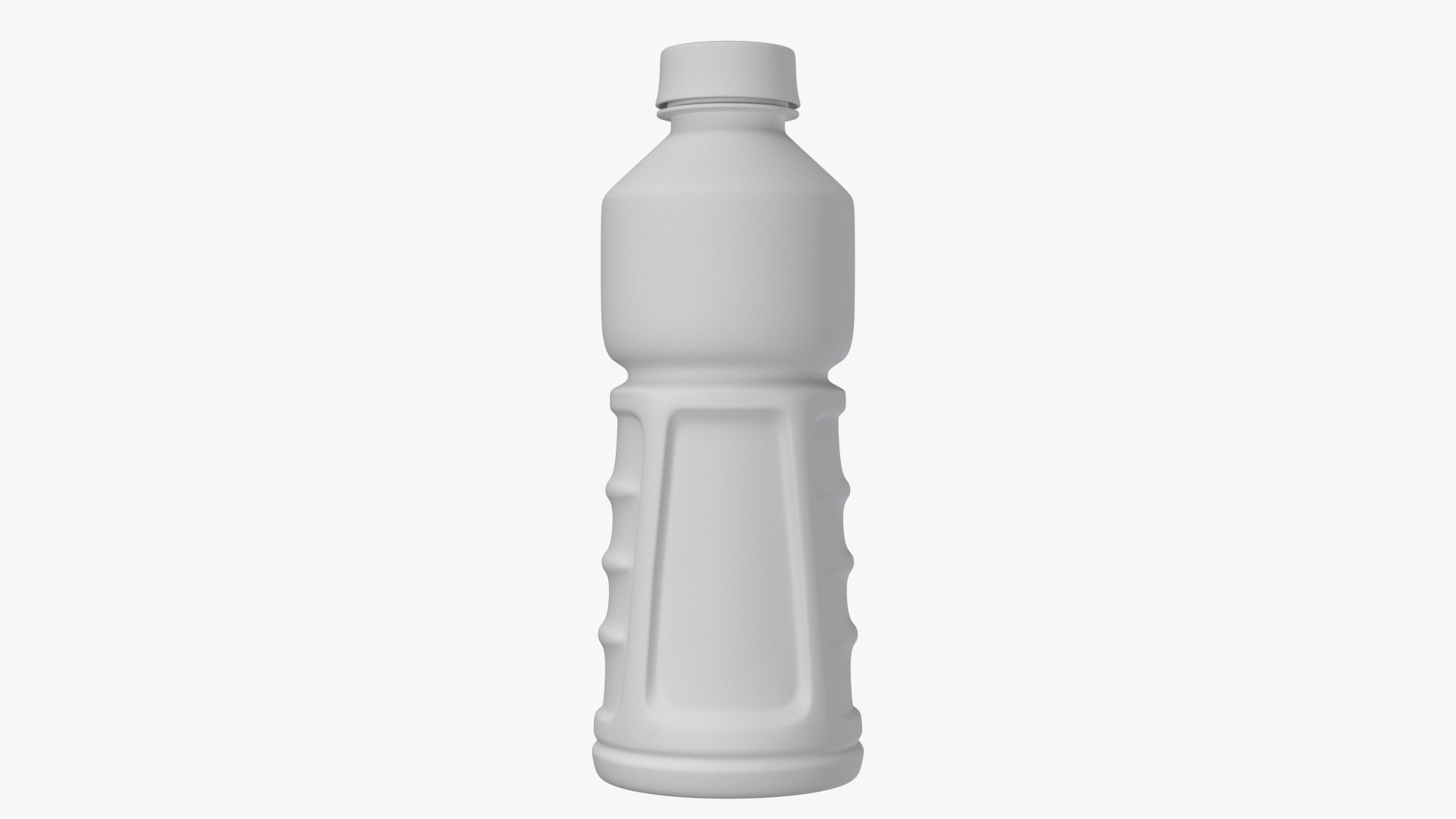 Powerade Bottle Low-poly 3D model_7