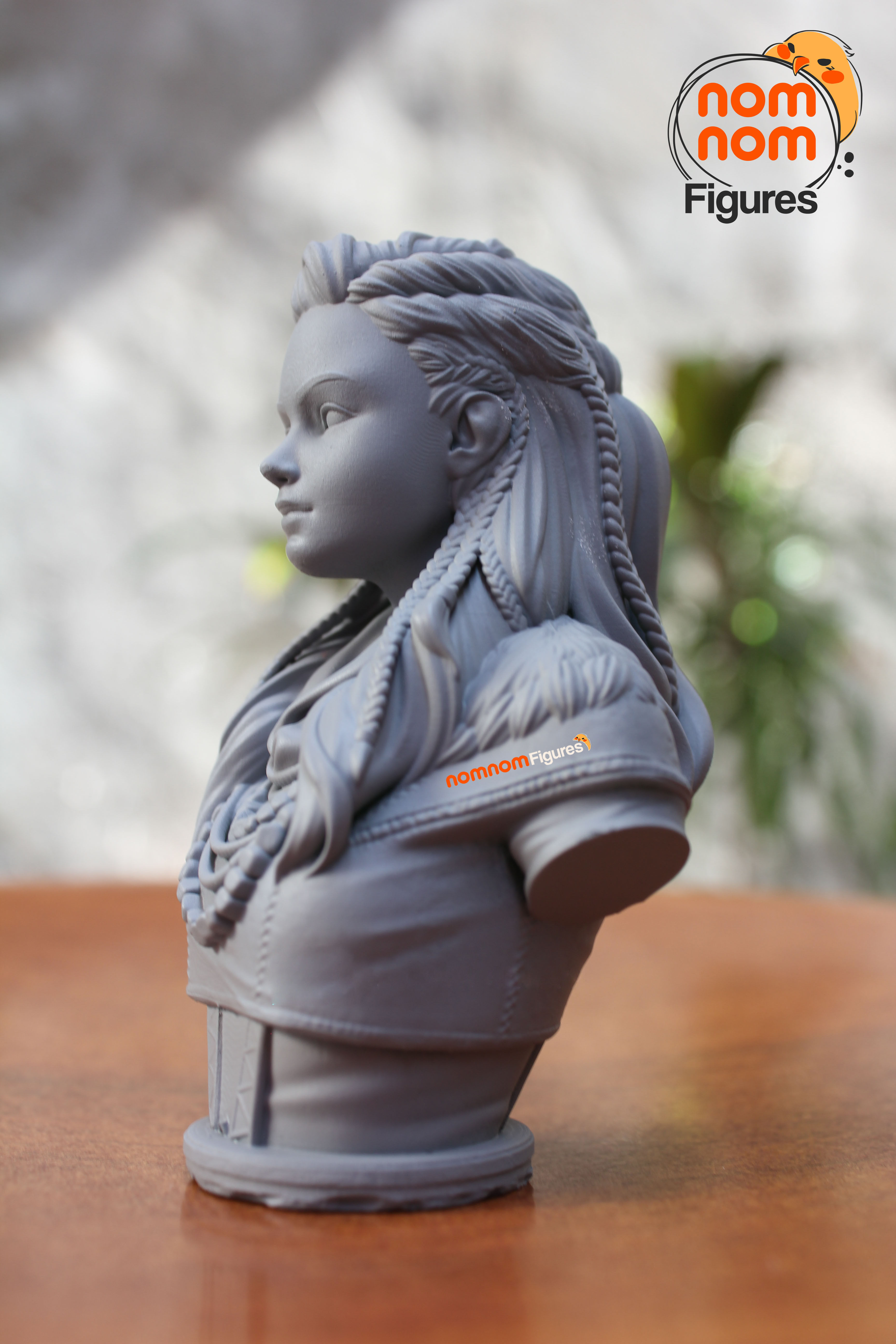 Aloy Bust version - Horizon Zero Dawn 3D print model_2