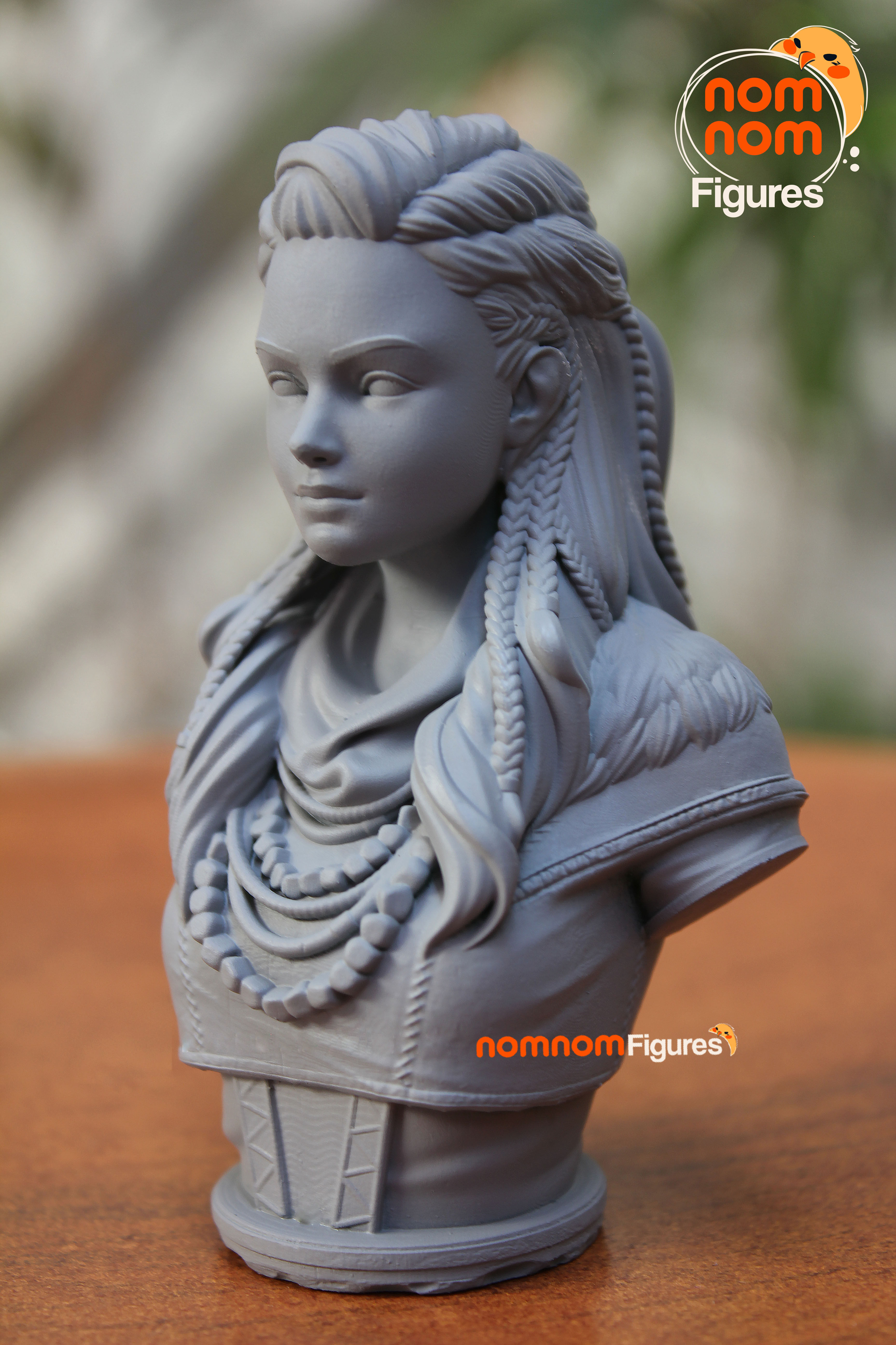 Aloy Bust version - Horizon Zero Dawn 3D print model_1
