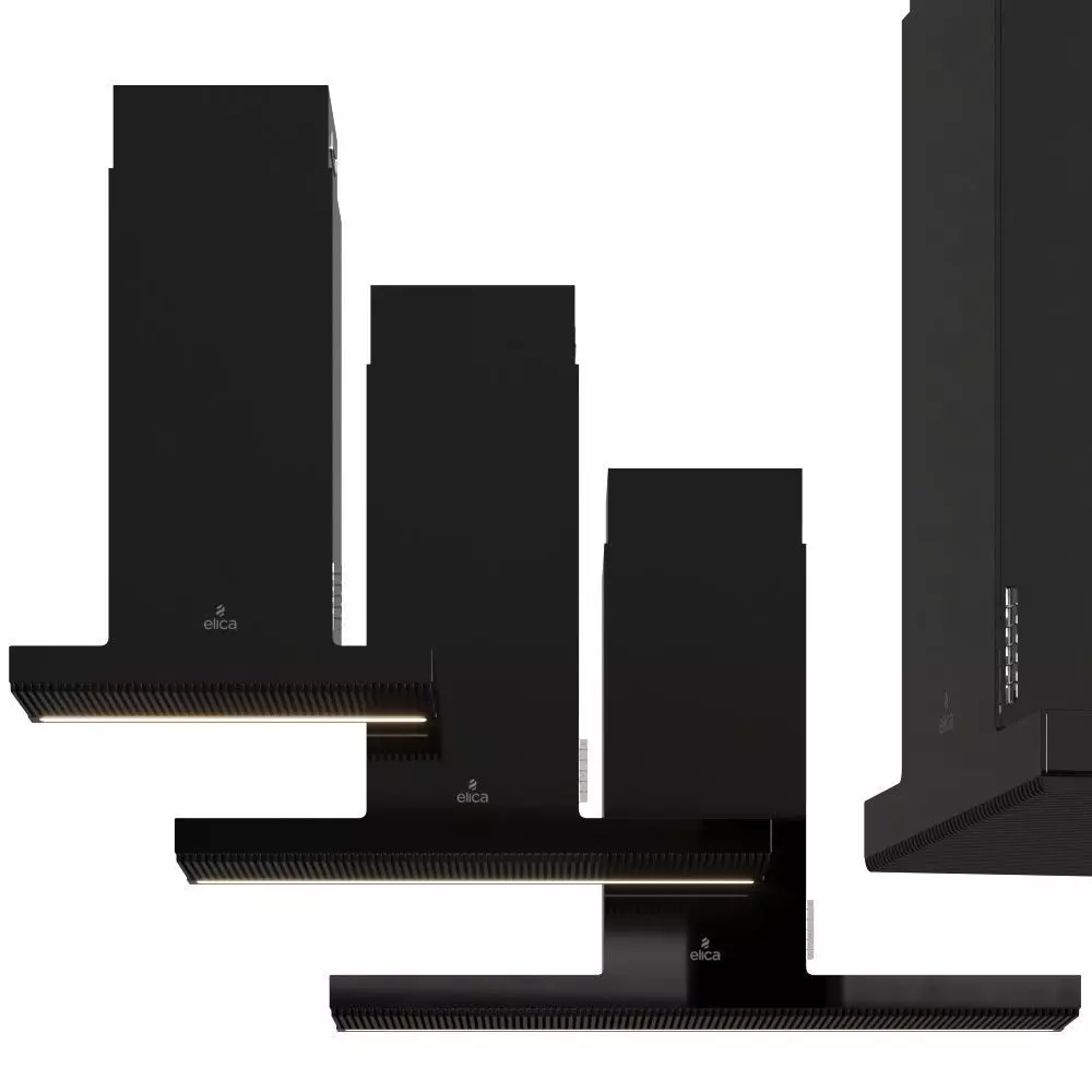 Elica Haiku Wall Mounted Hood Set 3D model_0