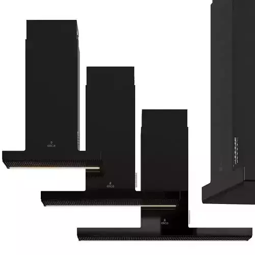 Elica Haiku Wall Mounted Hood Set 3D model