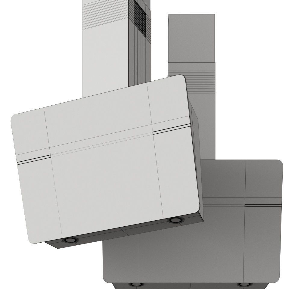 Elica Lessenza Wall Hoods 3D model_2