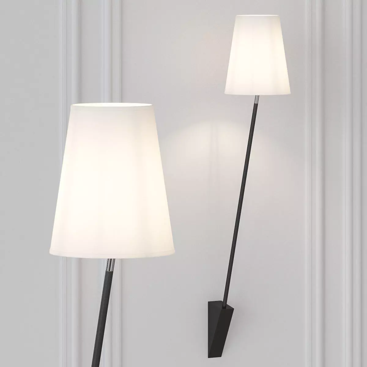 Lord Light - Wall Lamp by Forestier 3D model_0