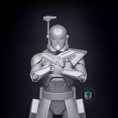 Captain Rex Figurine - Sentinel 3D print model