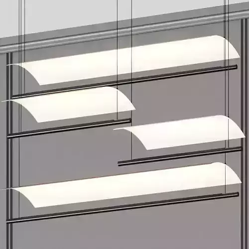 Santa Cole Lamina Pendant Lamps 3D model