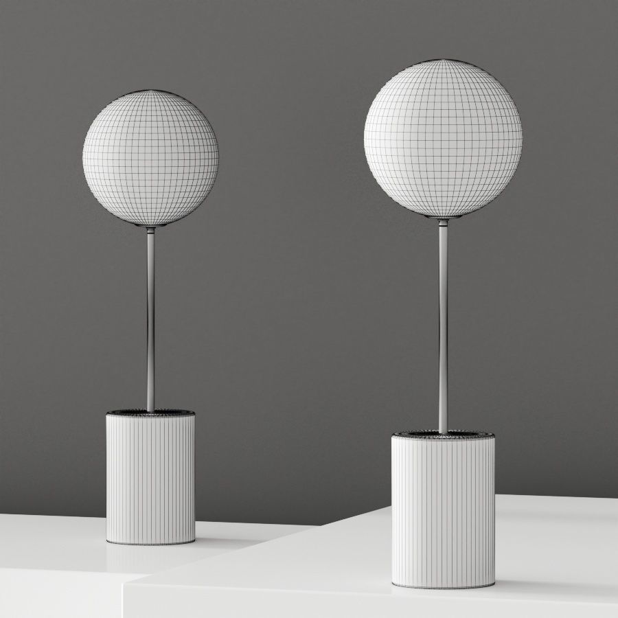 Valaisin Gronlund Jubileum Table Lamps 3D model_4