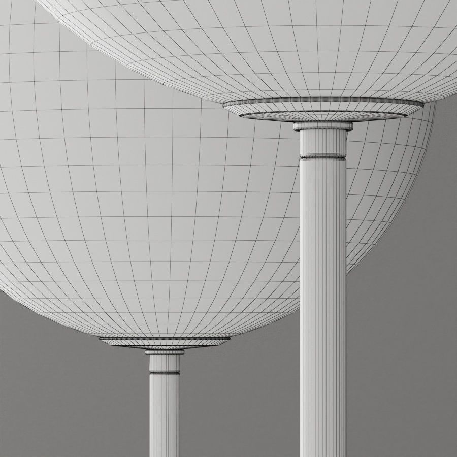 Valaisin Gronlund Jubileum Table Lamps 3D model_3