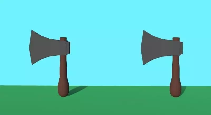3D LowPoly Survival Set harry potter wand Free 3D model