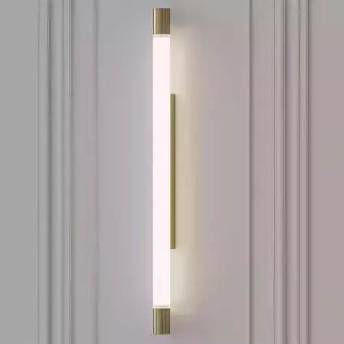 Solo Tube Wall Sconce Gold by Archxx 3D model