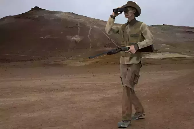 EXPLORER pose 3D model