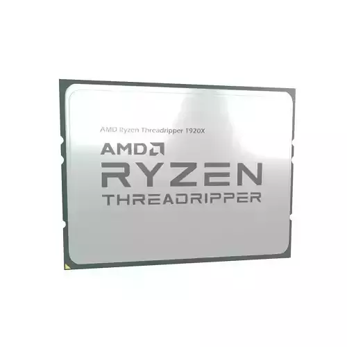 AMD TR4 CPU 1920X V1 001 3D model