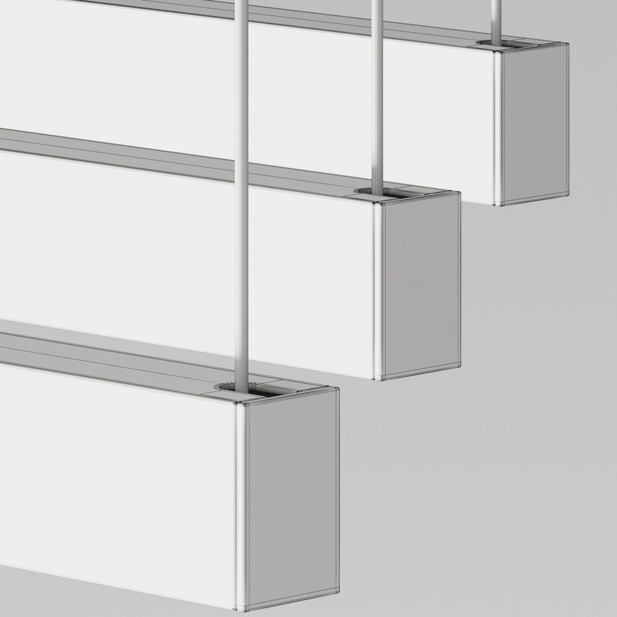 Rexa Design Metrolineare Pendant Lamps 3D model_3