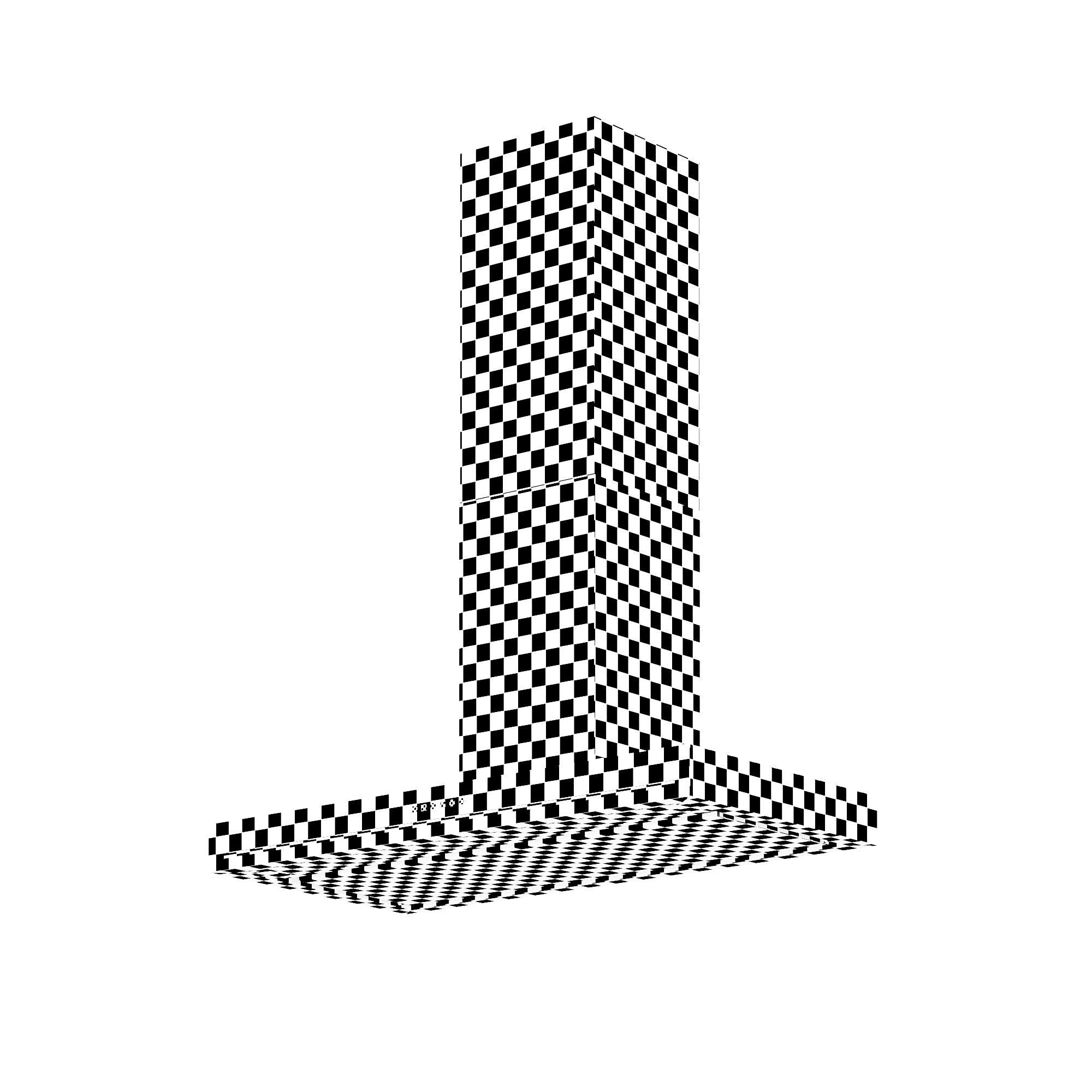 36 Edge Black Wall Range Hood  3D model_12