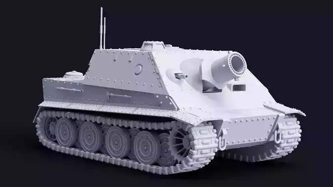 RW-61 Siege Kitty Mortar Tank
