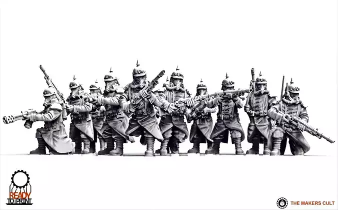 Valour Korps - Infantry Builder 3D print model