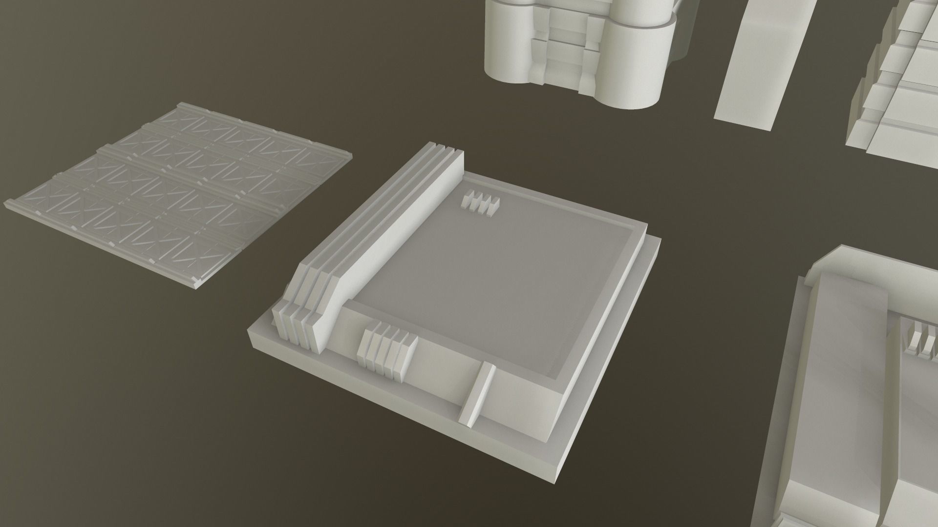 SciFi City Asset 8 Kit 3D model_6