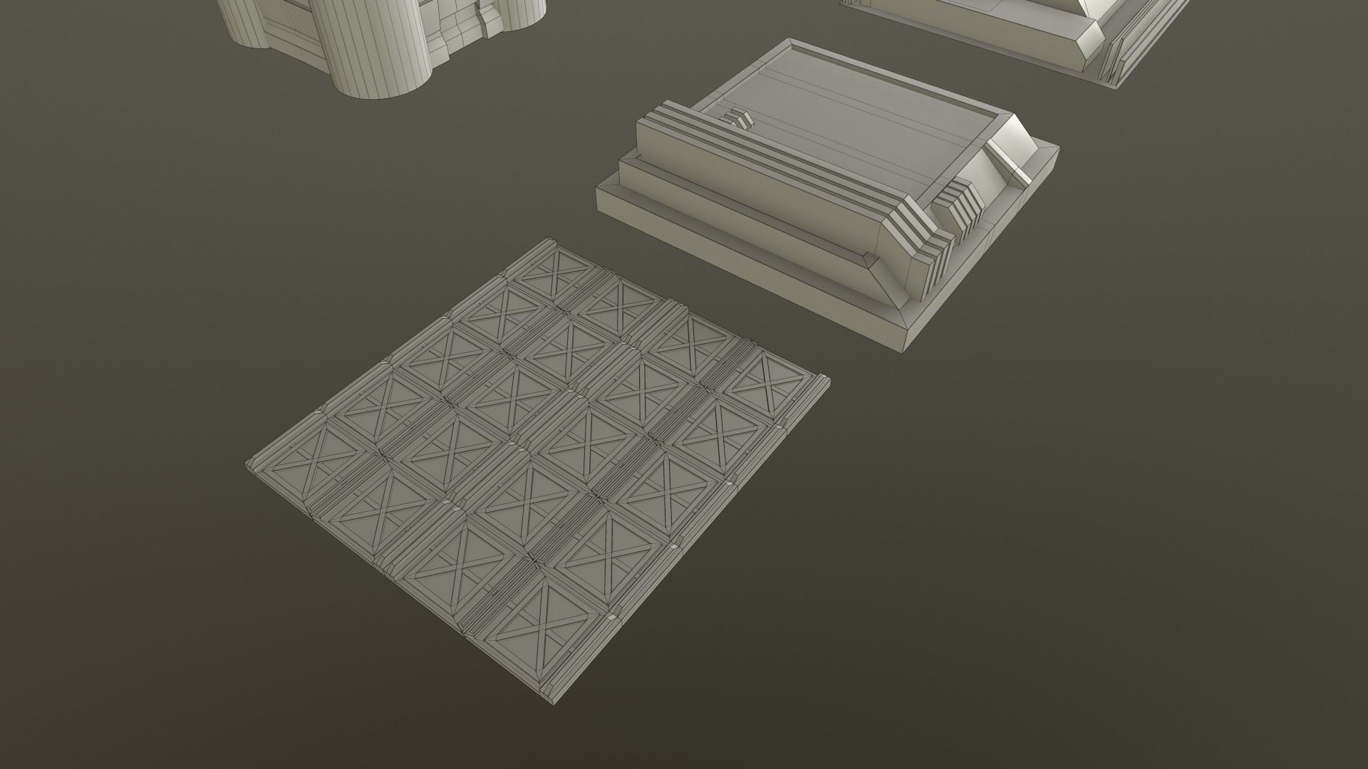 SciFi City Asset 8 Kit 3D model_13