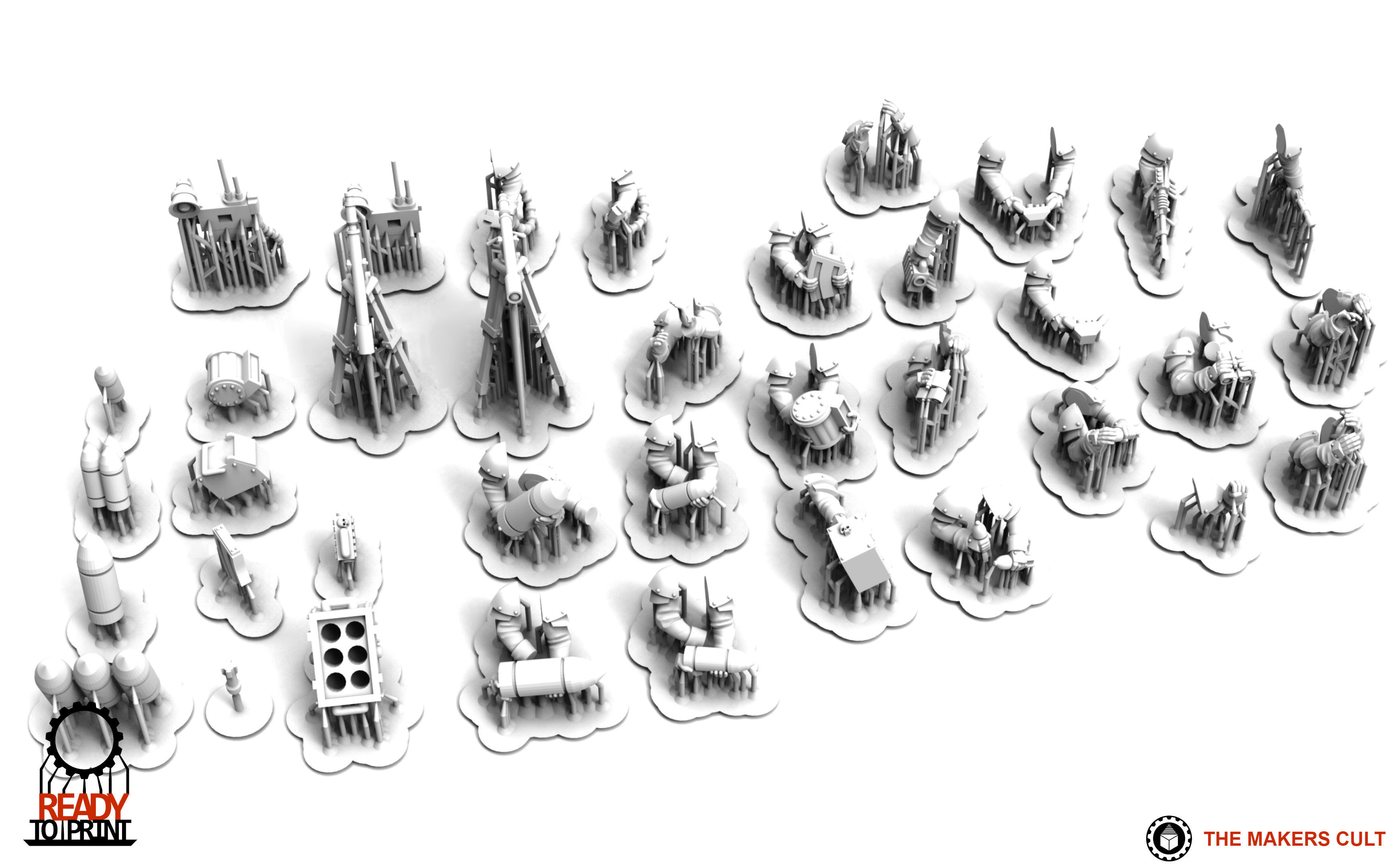 Feudal Guard - Upgrade Pack 3 3D print model_4