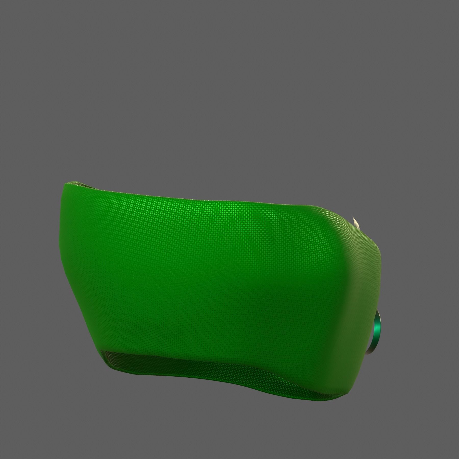 Gas mask helmet 3d model scifi Low-poly Low-poly 3D model_5