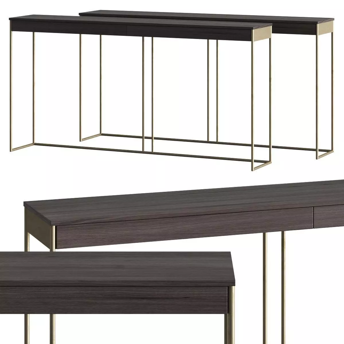 Lema Mobili Ella Console Table 3D model_0