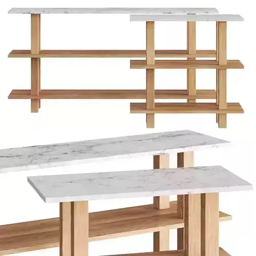 Objets Architecturaux Grande Console Tables