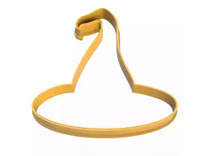 0168 Hat on Halloween cookie cutter