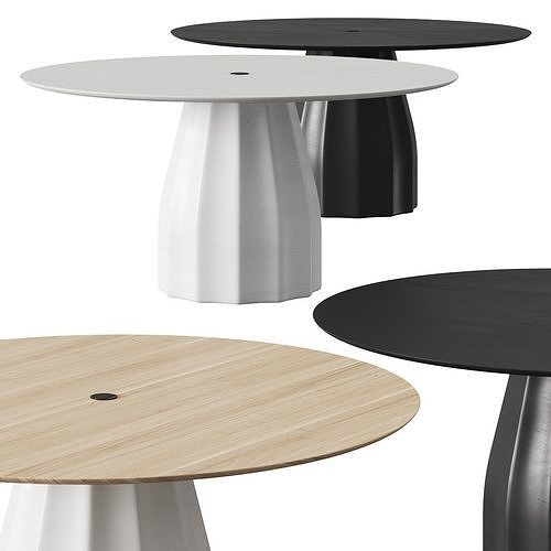Viccarbe Burin Dining Table 3D model