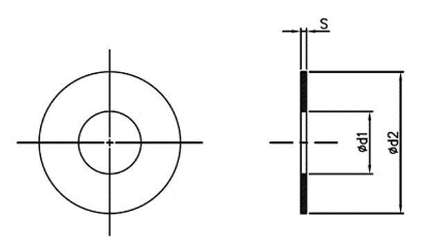 Flat washer SIZED M3 TO M30 3D print model_1
