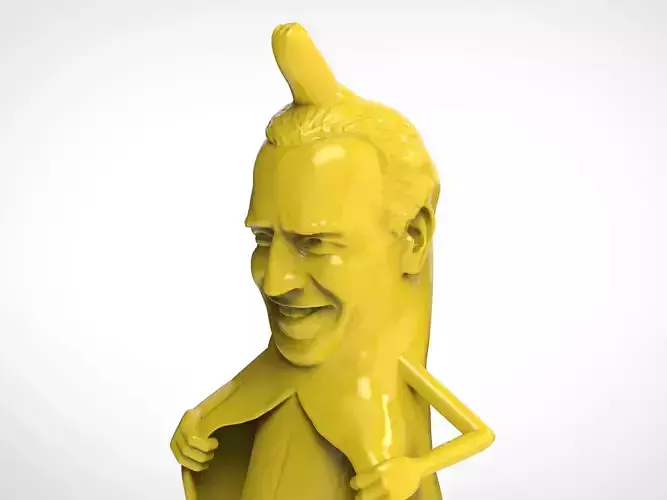 Creepy Joe Banana 3D print model