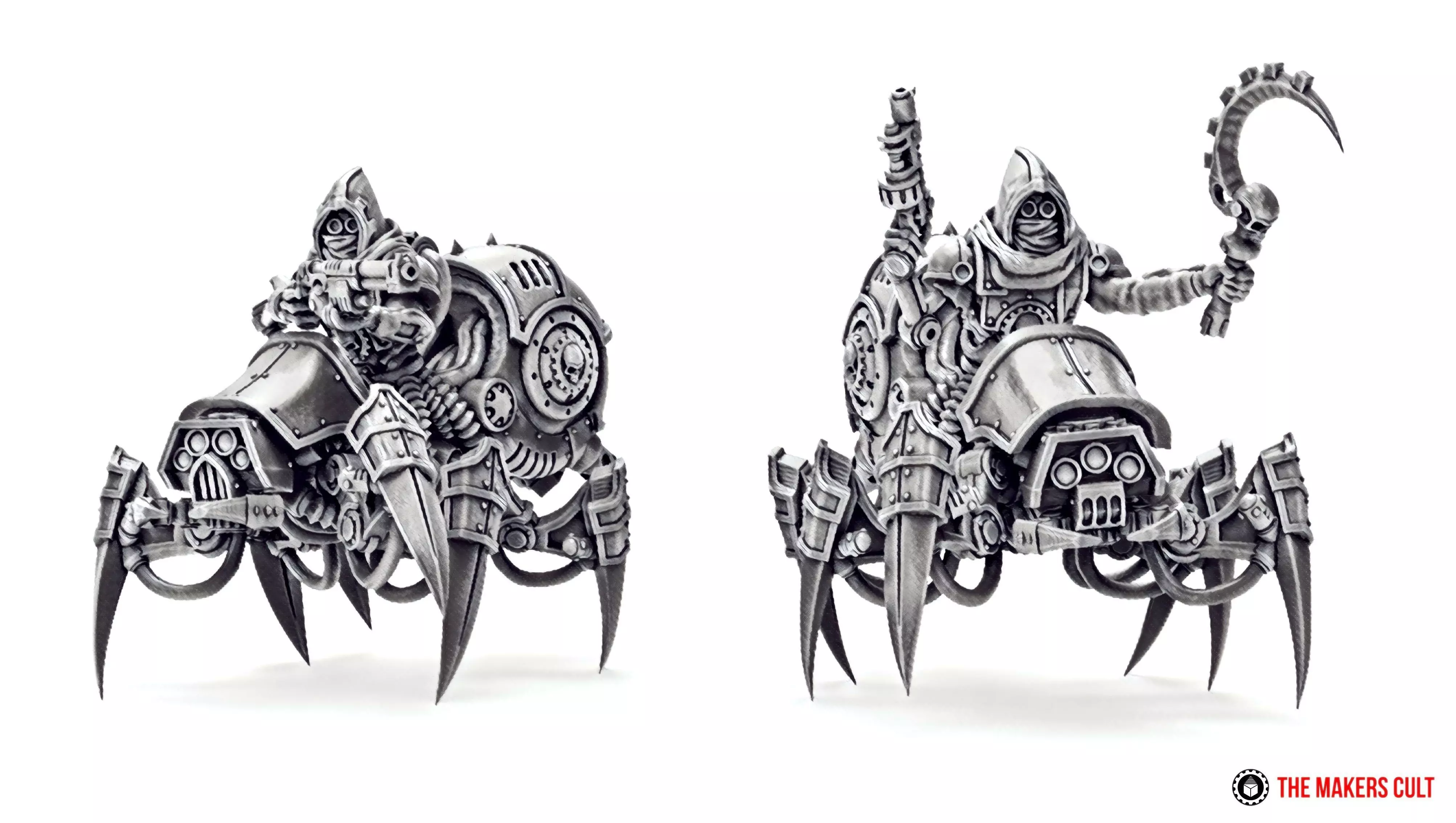 Dark Techno Arachnovectors 3D print model_0