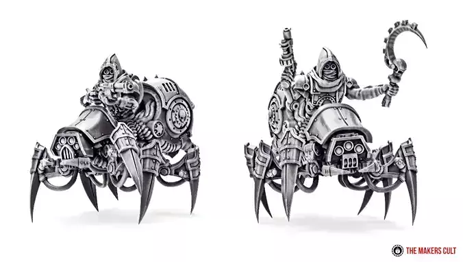 Dark Techno Arachnovectors 3D print model Dark Techno Arachnovectors 3D print model