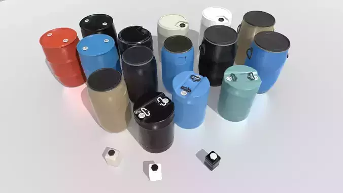 Plastic Barrels Pack