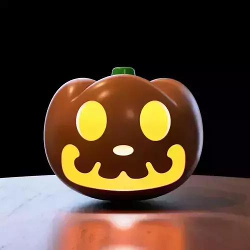 Animal Crossing Pumpkin and Mask 3D print model
