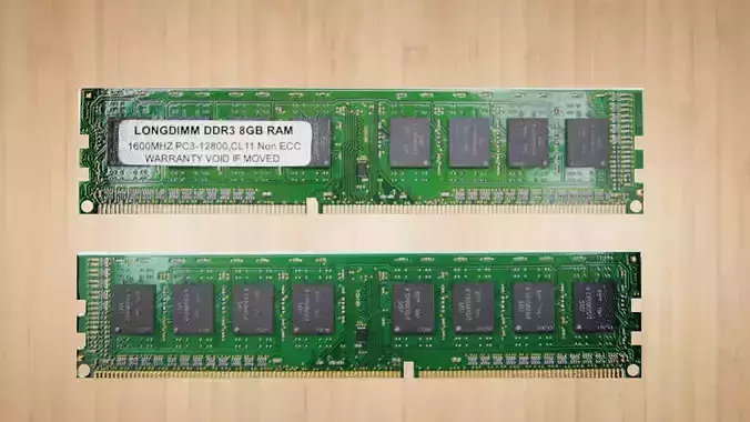 Computer Ram 3D model