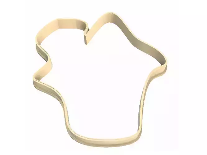 0170 Lodge cookie cutter 3D print model