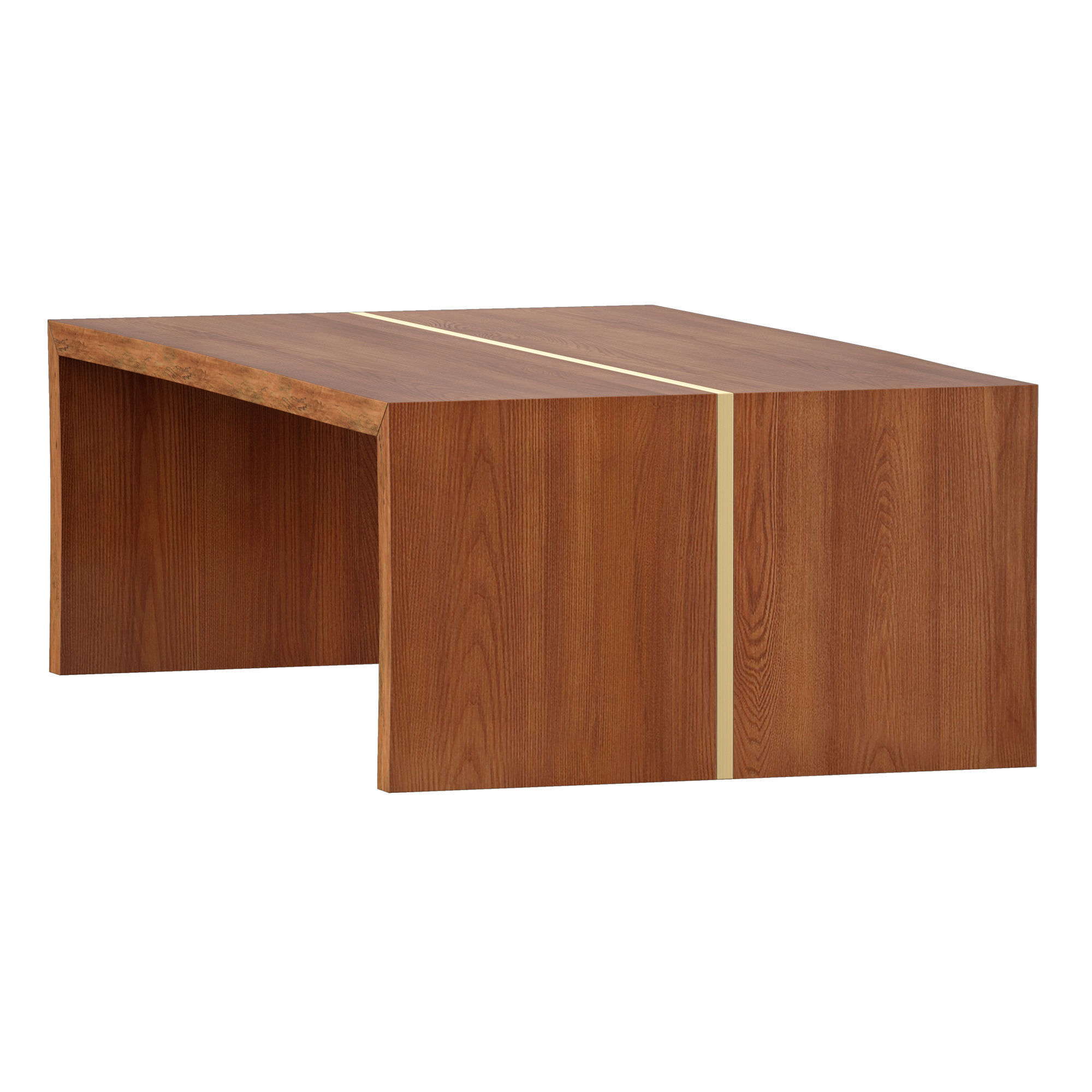 Montana Live Edge Coffee Table Crate and Barrel 3D model_4