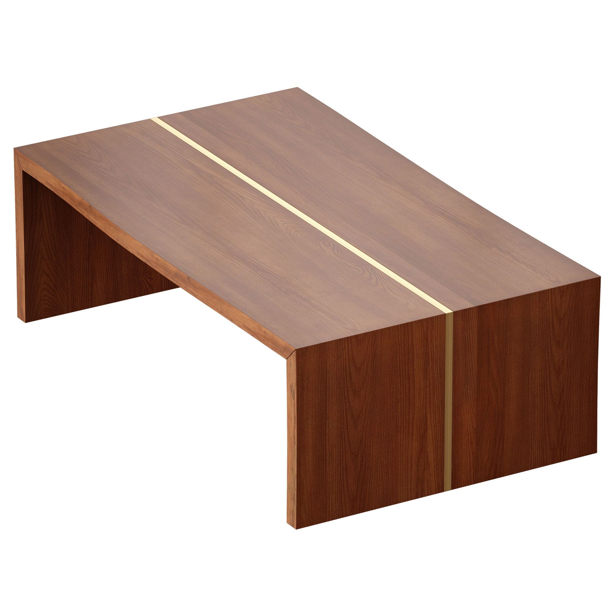 Montana Live Edge Coffee Table Crate and Barrel 3D model_11