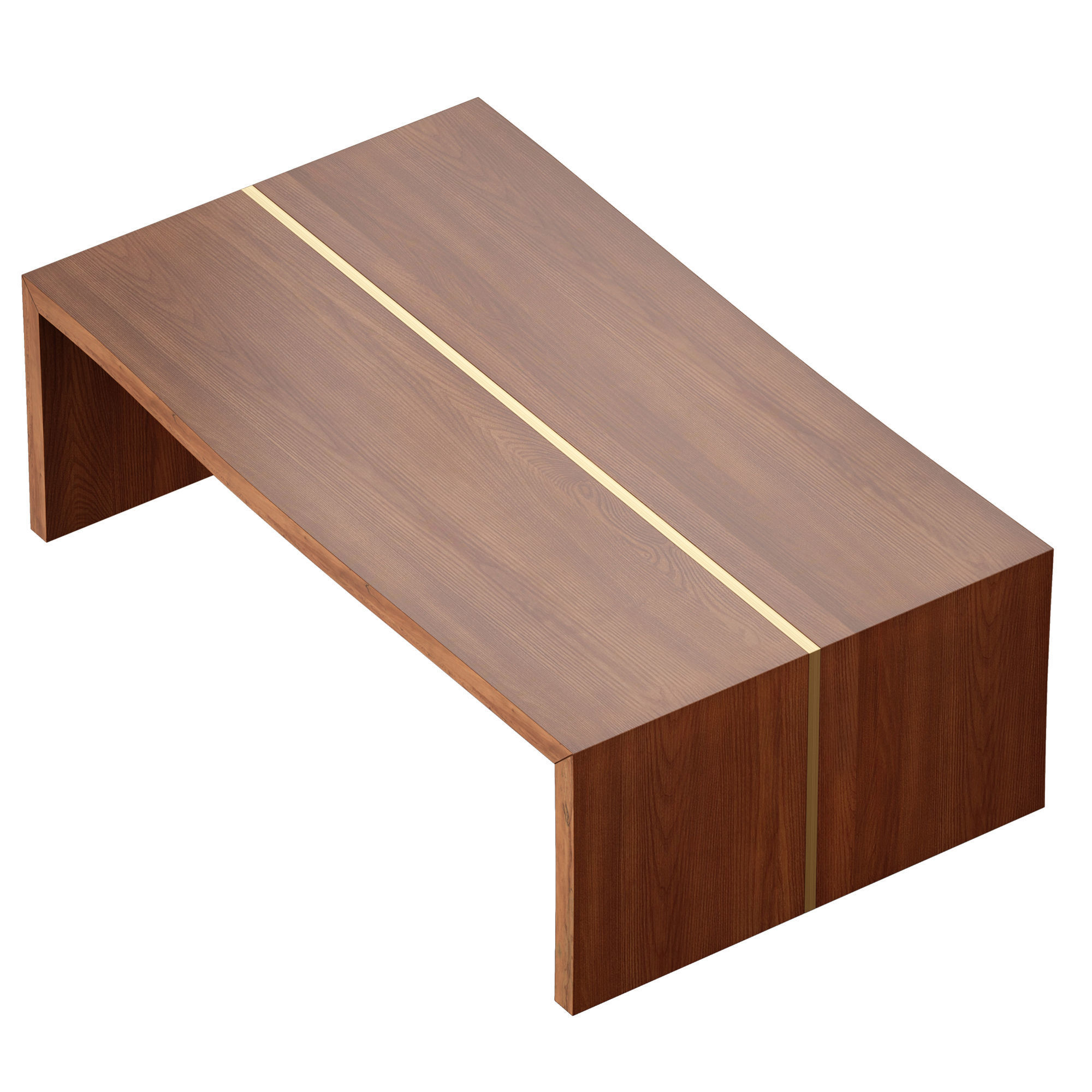 Montana Live Edge Coffee Table Crate and Barrel 3D model_12