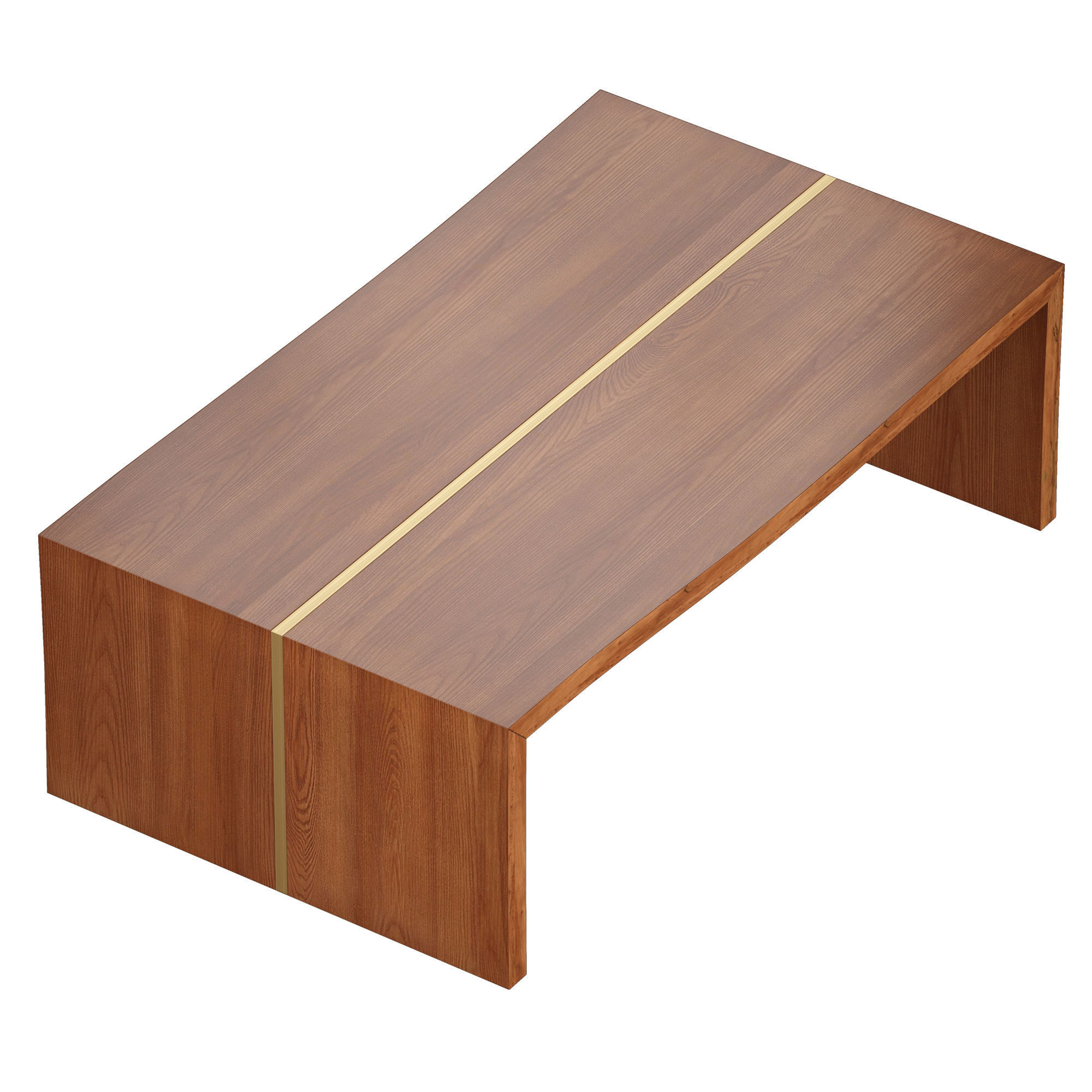 Montana Live Edge Coffee Table Crate and Barrel 3D model_13