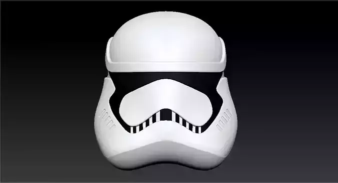 Storm Trooper Helmet 3D model