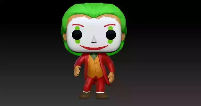 Joker in funko style -Joaquin Phoenix
