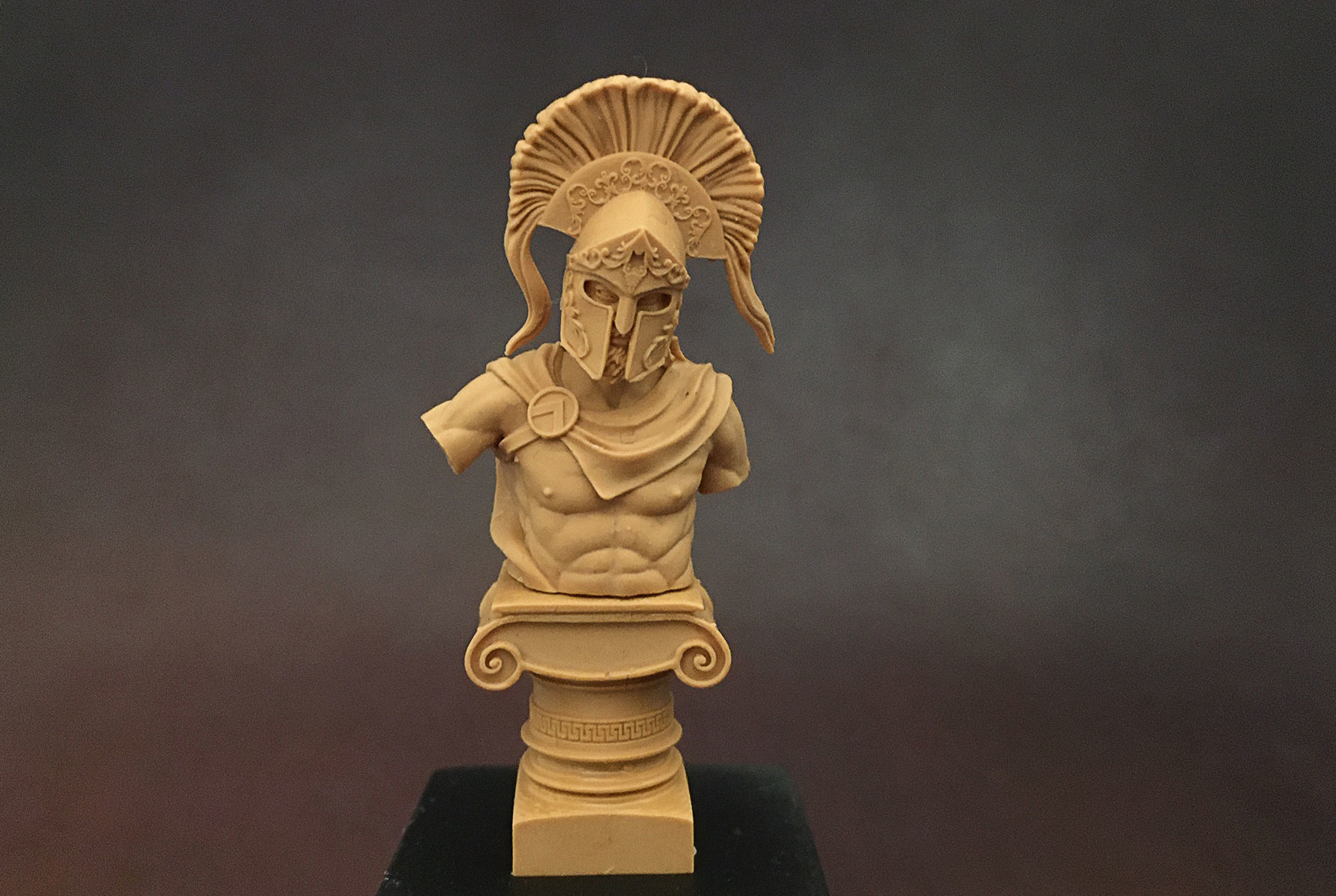 spartan bust 3D model 3D printable | CGTrader