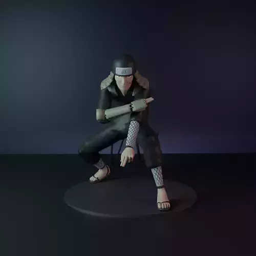 Hiruzen Sarutobi The Third Hokage from Naruto 3D print model