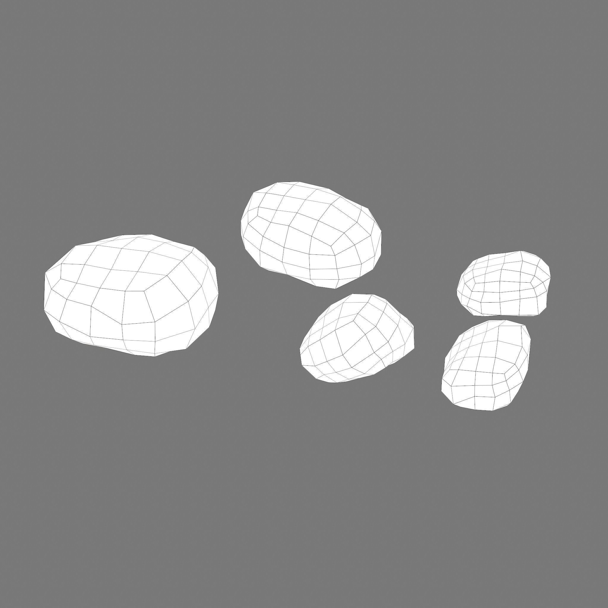 Coal and Coal Shovel  3D Model Collection_36